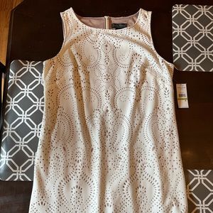 NWT Jessica Howard Miriam Laser Cut Knit Dress Size 14